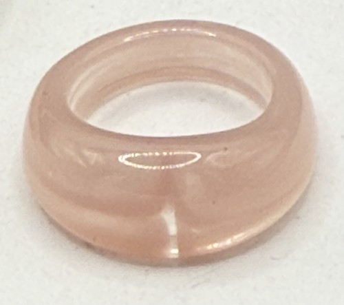 Vintage Lucite Ring Set 7 verschiedene Farben Swirl Design Gr. 7,5 weiß Gr. 8,5 - Bild 10 von 15