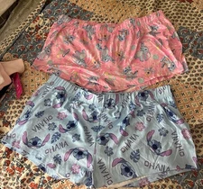 Women’s L 12/14 Stitch Lounge/Pajama Shorts~NWOT~2 PRS!