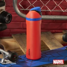 Owala 🕷️🕸️ Marvel Superhero Spider-Man 24 oz. FreeSip Bottle TikTok Viral