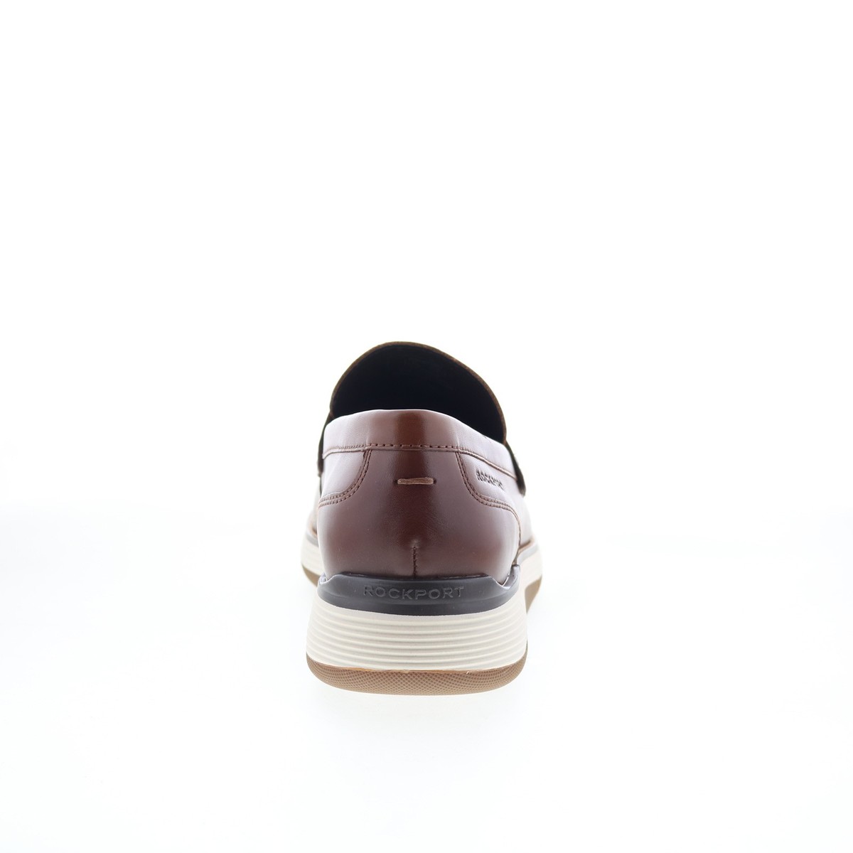 Rockport Mens 9M Loafers Brown Leather Hook Loop Strap Walking Casual Shoes Amazon.com | Rockport Men main image 2