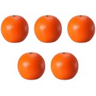 2 Pack Kuenstliche Orangen Dekoratives Obstmodell Simulationsfrucht