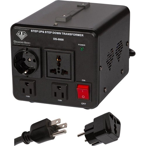 Dynastar Step Up & Step Down Voltage Converter and Transformer /110-220 to 22...