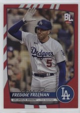 2023 Topps Big League Super Rare Red Foil Freddie Freeman #295 1i3j