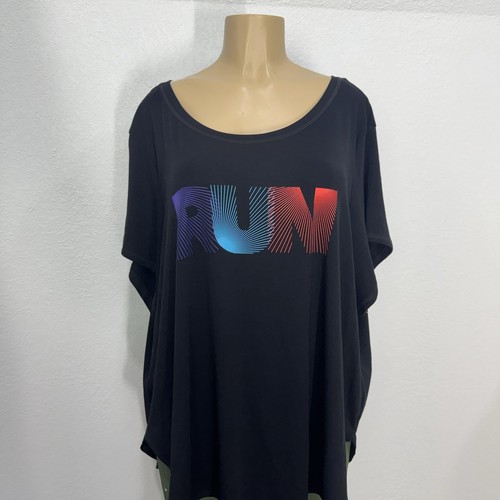 Xersion Quick Dry Gym Yoga Running Tee Shirt Womens Plus Size 3X Casual Top - Picture 6 of 11