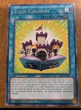 Yugioh Toon Kingdom LED2-EN052 Rare 1st Ed NM
