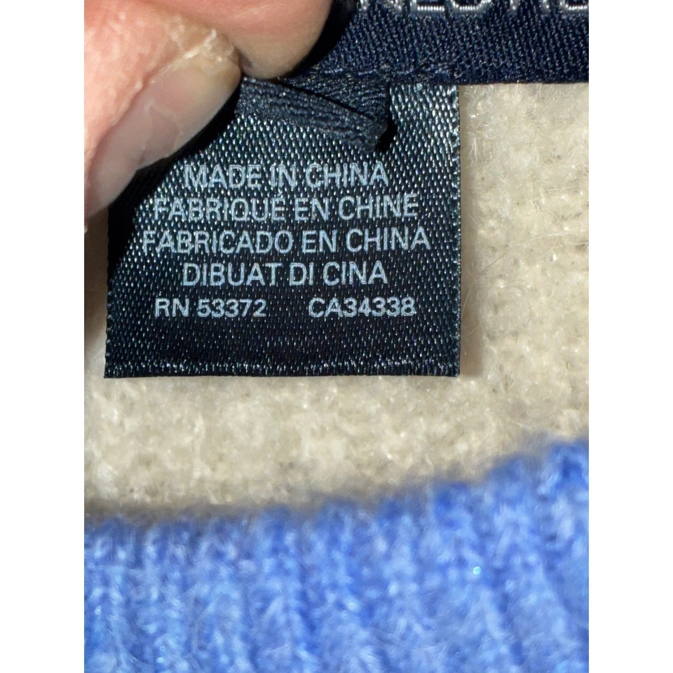 French Connection Neya Fair-Isle 3/4-Sleeve Knit Sweater Dress M - Image 3 of 4