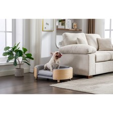 Scandinavian Style Dog Bed Pet Sofa, Specially Designed, Velvet Cushion,