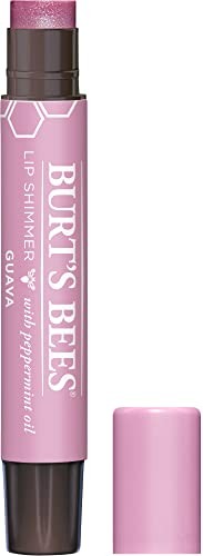 Burt's Bees 100% Natural Moisturizing Lip Shimmer, Guava, 1 Tube - Picture 1 of 14