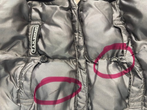 Pookie Poncho 7 AM Enfant Silver Metallic Baby Carrier Stroller Blanket Cover - Picture 2 of 8