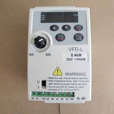 For VFD-L VFD004L21A 0.4KW 220V Frequency Converters Inverter &ex