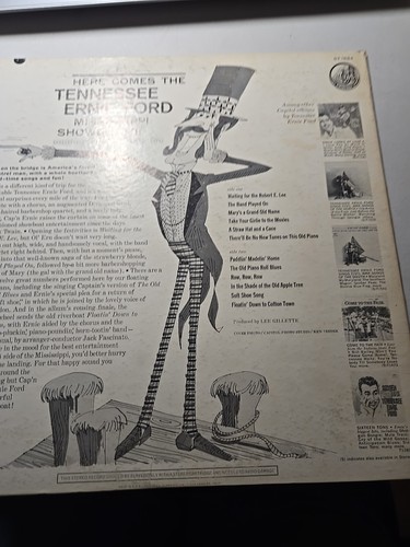 Here Comes the Tennessee Ernie Ford Mississippi Showboat 1962 LP Vinyl Record - Imagen 2 de 6