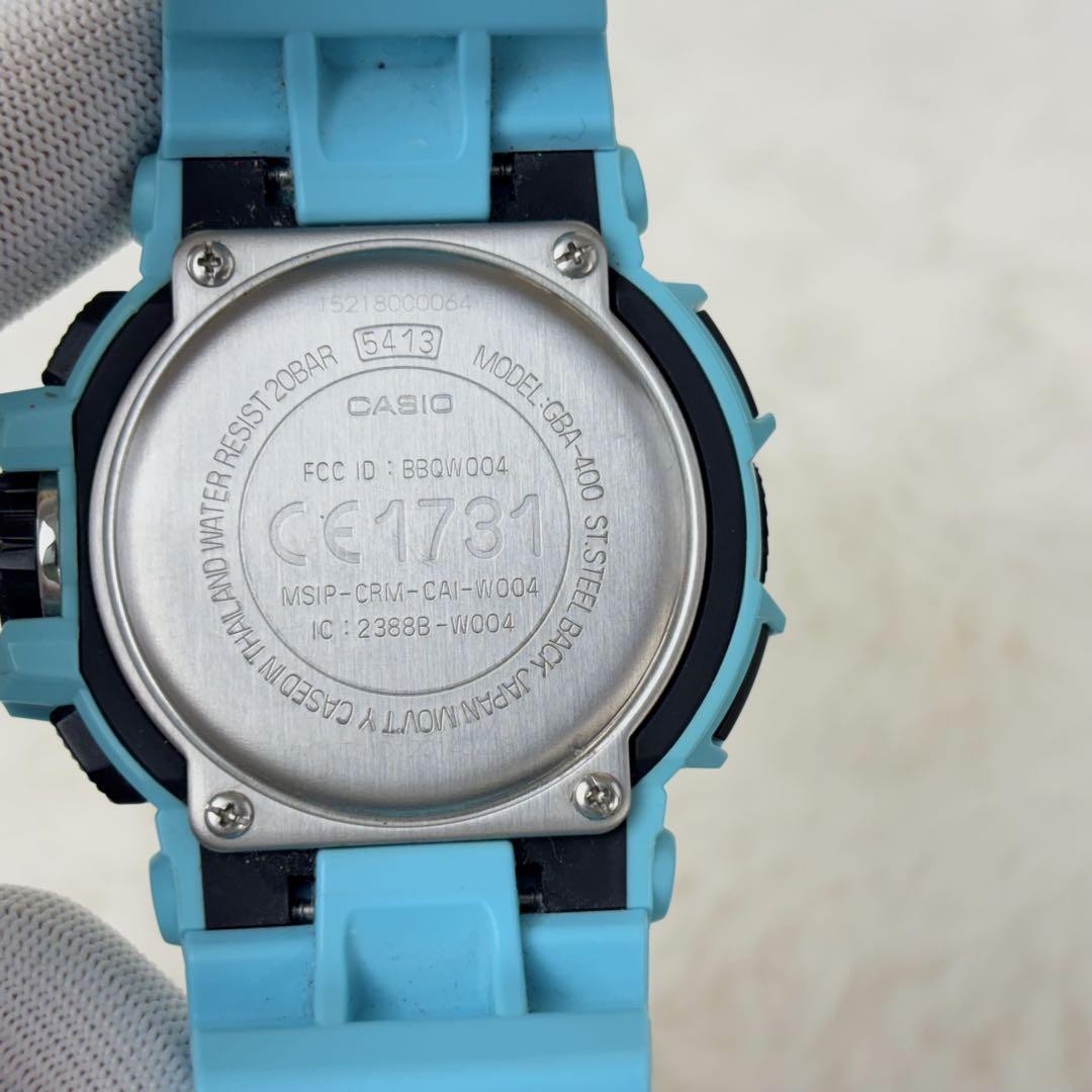 Gross Casio G-Shock G Mix Watch Gba-400 Light Blue | eBay