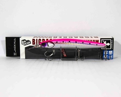 Verkauf Jackall Big Backer Wangan Minnow 128S-LB Versenkung K�der Pink (4704)
