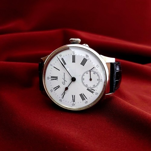 Vintage Men`s Watch Confucius Vintage Mechanical Wristwatch White Dial Serviced - Picture 7 of 16