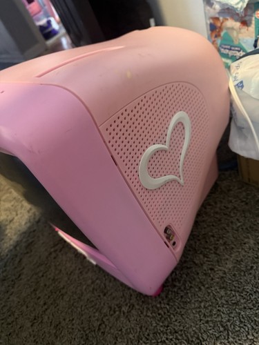 Disney Pink Princess TV Rare Model P1300NTV 13in Television No Remote READ - Picture 3 of 6