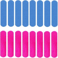 100 Pack 2 Inches Disposable Double Sided Emery Boards Manicure Pedicure Tools(1