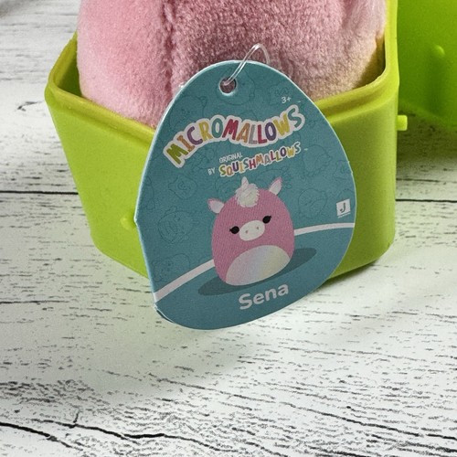 Squishmallows Micromallows Sena the Unicorn 2.5 Inch Tiny Soft Plush New - Picture 7 of 7