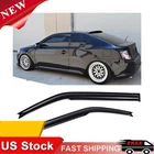 Rain Guards Fits 2011-2016 Scion TC JDM 2pcs 3D Wavy Mugen Style Tape-on