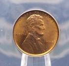 1909 "P" VDB Lincoln WHEAT Cent Penny 1c ANACS MS65 RB #851 Red Brown BU ECC&C