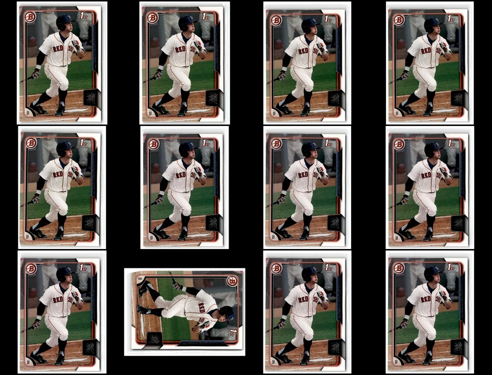 Lote de tarjetas Bowman Draft Picks & Prospects Boston Red Sox (72) - EDICIÓN LIMITADA... Foto 4 de 4