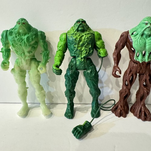 Vintage Kenner Swamp Thing Action Figures Lot Of 3 - Picture 4 of 5