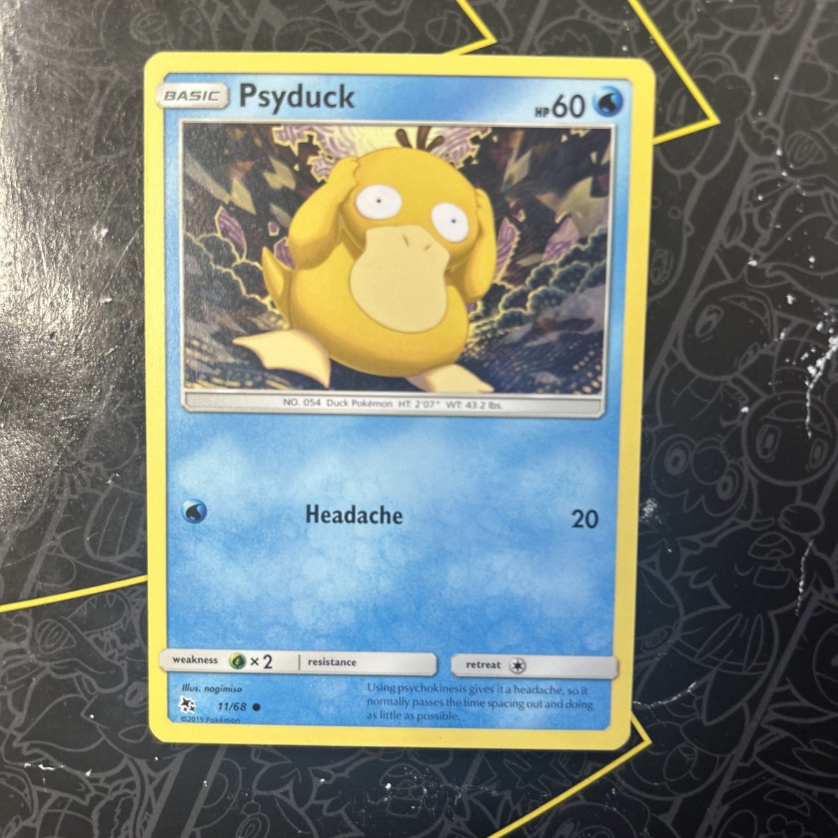 Psyduck Common 11/68 Hidden Fates Pokemon Card | eBay