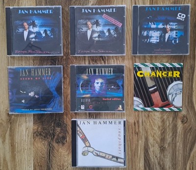 7x CDs   Jan Hammer (12 x MCDs + 3 x Album) - Crocket's Theme (Extended 12'' Mix)