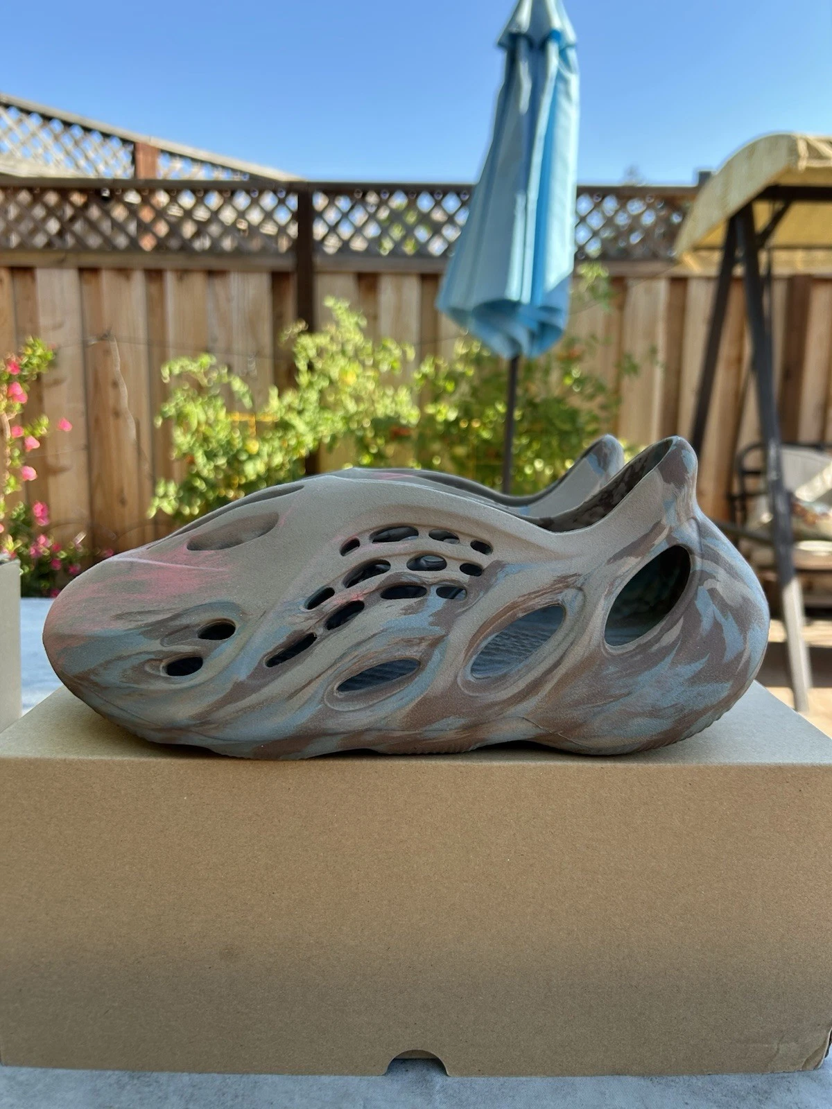 Adidas Yeezy Foam Runner MX Grigio Taglia 11