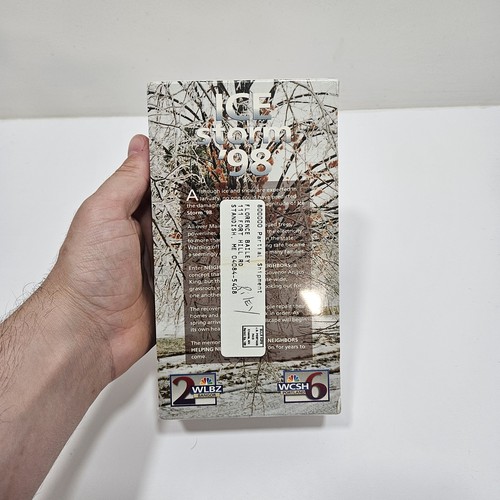 Ice Storm '98 VHS Neighbors Helping Neighbors Portland Maine 1998 Sealed - Picture 6 of 7
