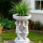 Vintage Resin Angel Flowerpot for Garden Decoration and Flower Display