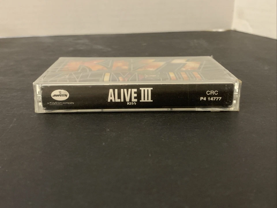 KISS Alive III 1991 Cassette Tape 14777  P4 Factory Sealed Copy - Image 3 of 3