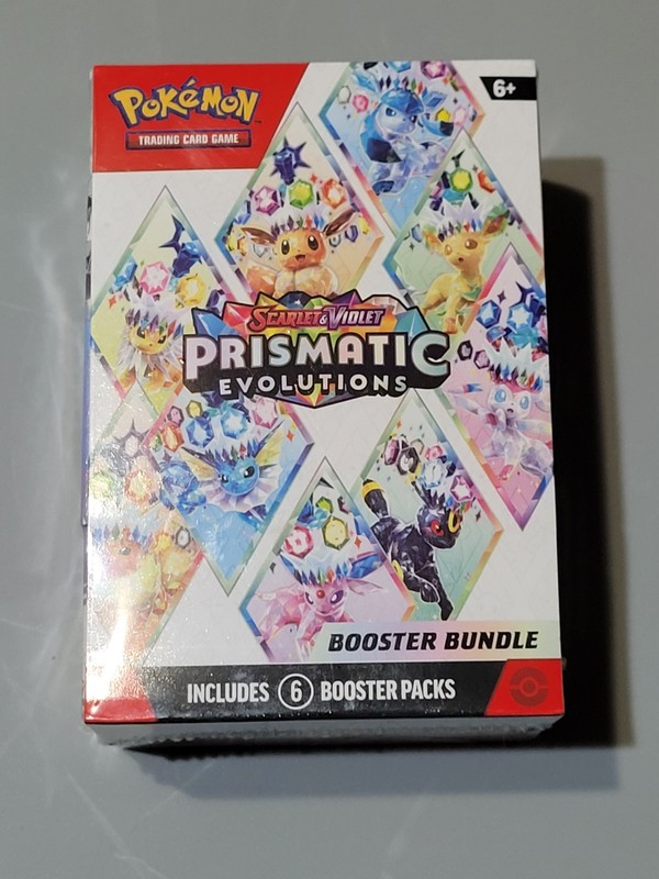Pokémon TCG Prismatic Evolutions Booster Bundle 6 Packs English
