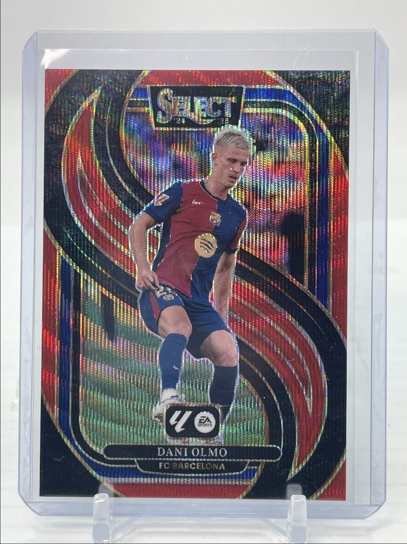 DANI OLMO 2024 SELECT LA LIGA MEZZANINE RED WAVE PRIZM /59 Q2550