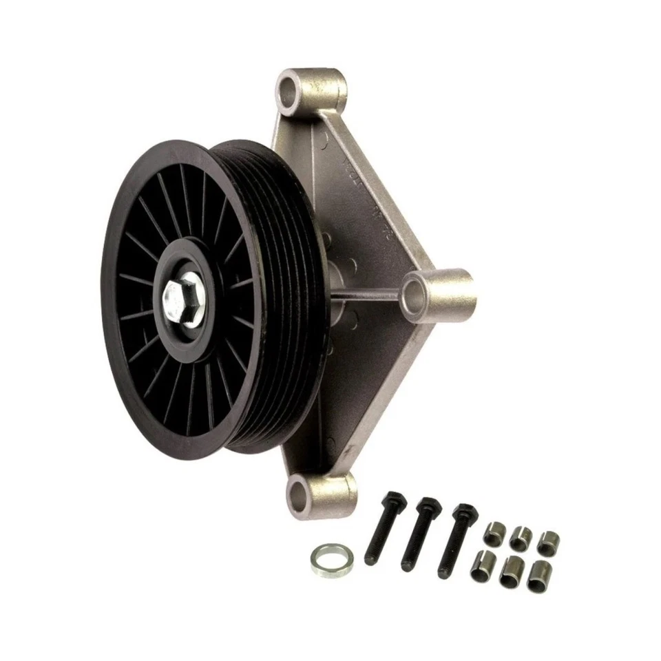 For Pontiac Trans Sport/6000 1990 1991 Air Conditioning Bypass Pulley Serpentine - Image 3 of 4