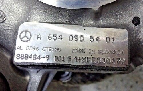 Turbolader 100% Original Mercedes OM654 W213 W205 206 E-C-Klasse N A6540905401 - Bild 7 von 7