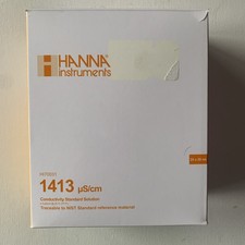Hanna Instruments 1413 conductivity Standard Solution HI70031P 25pc 