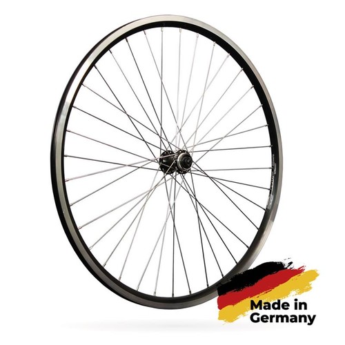 28 Zoll Vorderrad Ryde X-Plorer Hohlkammer Shimano HB-QC300 Nabe Disc CL schwarz - Bild 8 von 9