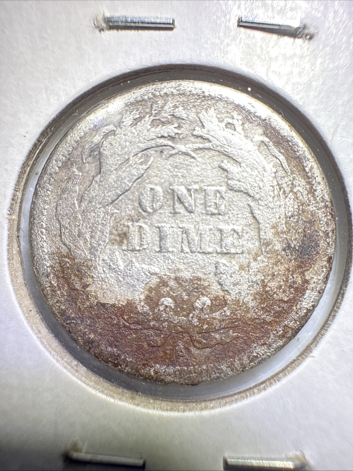 1876S US Seated LIBERTY SILVER Dime Very Fine! "San Francisco" Mint! Old Coin!