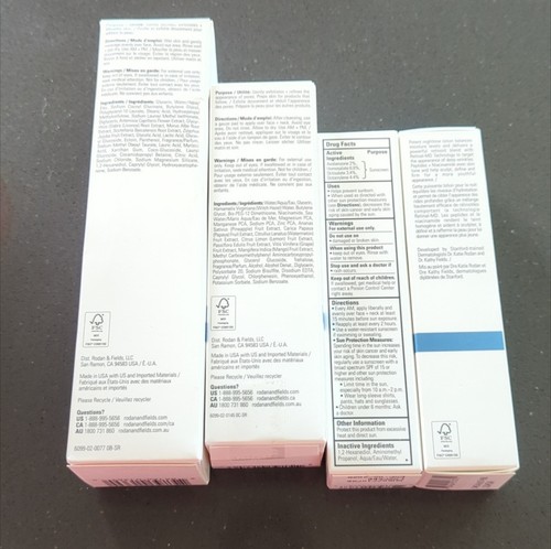 Rodan + Fields Redefine Kur 4-Schritte-Kit Reiniger Toner AM & PM EXP 02/28 NEU - Bild 4 von 4
