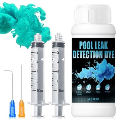 Pool Leak Detection Dye Kit Liner Leak Detection Kit with 2 Precision Disp