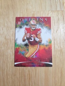 2021 Panini Origins TREY LANCE #104 Rookie Card RC San Francisco 49ers