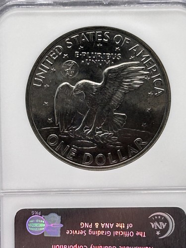 1971-D Eisenhower Dollar NGC MS 66 - Picture 4 of 4