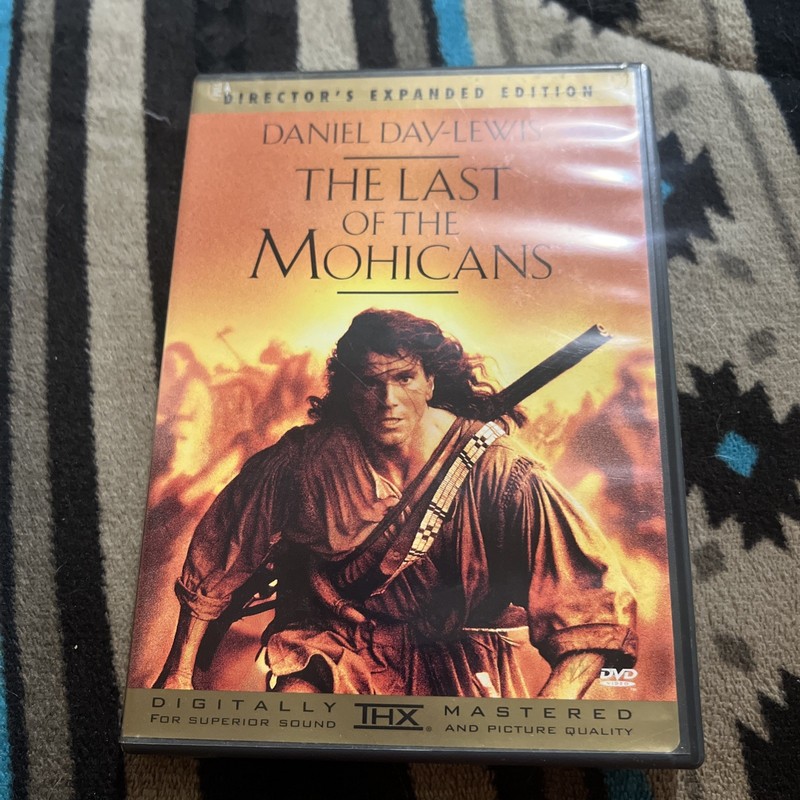 Last of the Mohicans DVD Director's Expanded Edition w/ booklet 1999 mint cond