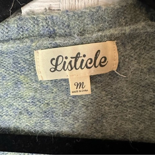 Listicle crop sweater cardigan set embroidered fall floral girlhood bohemian  - Bild 6 von 13