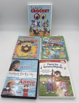 Bundle of 5 children s DVDs with fun and educational content. Leapfrog New Seal