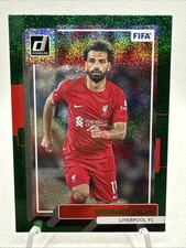 2022-23 Panini Donruss #76 Mohamed Salah Green Parallel Liverpool FC
