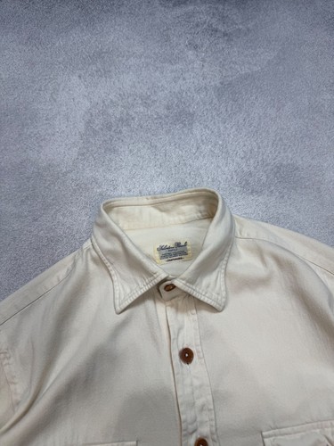 Salvatore Piccolo Napoli Mens Beige Luxury Shirt Sanforized Size 41/L Rare - Picture 6 of 14