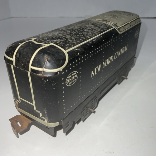 Marx Vintage Tin Litho Coal Tender New York Central, 551 O Gauge, Good Shapeđźš‚ - Picture 2 of 8