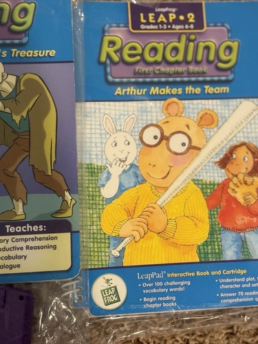 LeapFrog Leappad Lernsystem Bücherkassetten 2 Konsolen - Bild 3 von 18