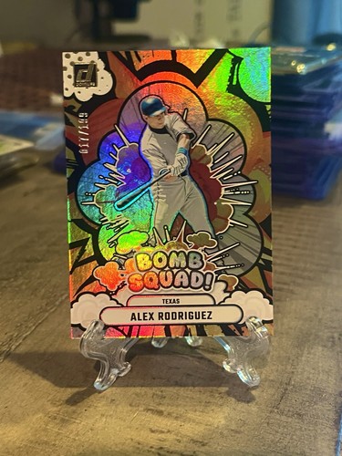 2025 Panini Donruss - Bomb Squad Alex Rodriguez #15 Holo /199